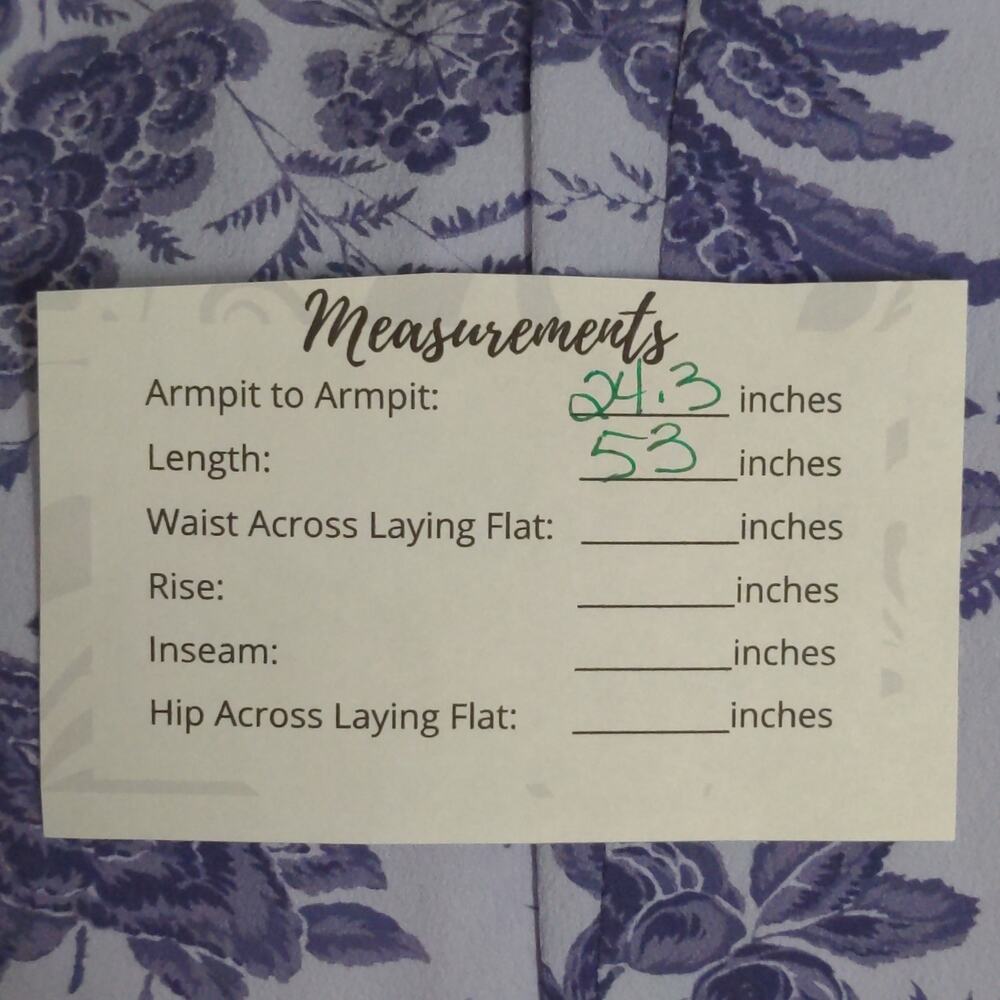 Hill House Simone Dress Lilac Tonal Floral XL New - Picture 13 of 13